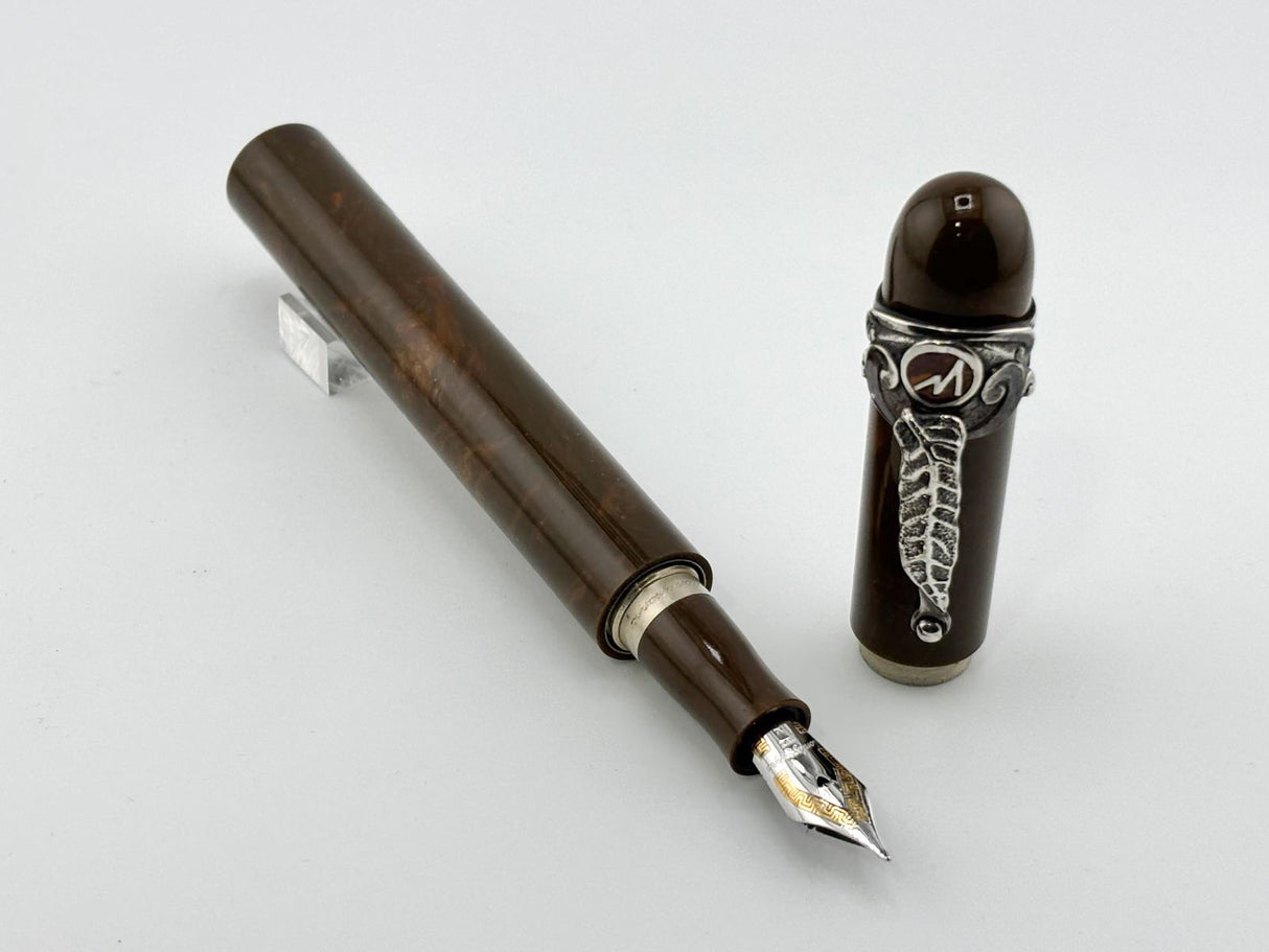 Montegrappa Cigar Limited Edition Fountain Pen - Medium 18kt Gold Nib