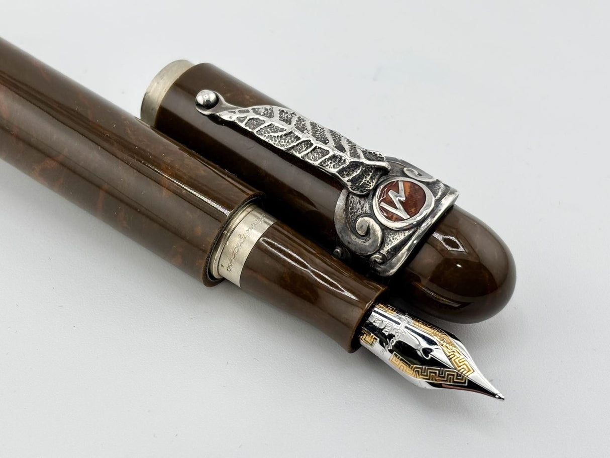 Montegrappa Cigar Limited Edition Fountain Pen - Medium 18kt Gold Nib