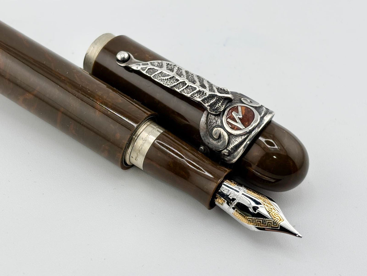 Montegrappa Cigar Limited Edition Fountain Pen - Medium 18kt Gold Nib