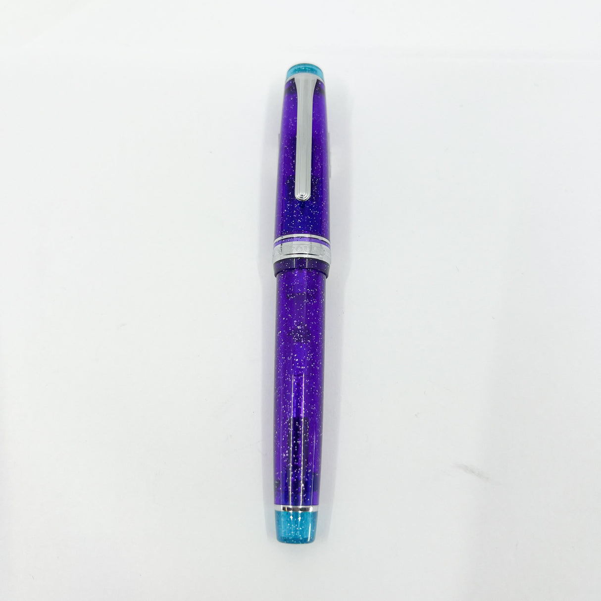 Sailor Purple Northern Lights Pro Gear Fountain Pen - Broad 21kt Gold Nib
