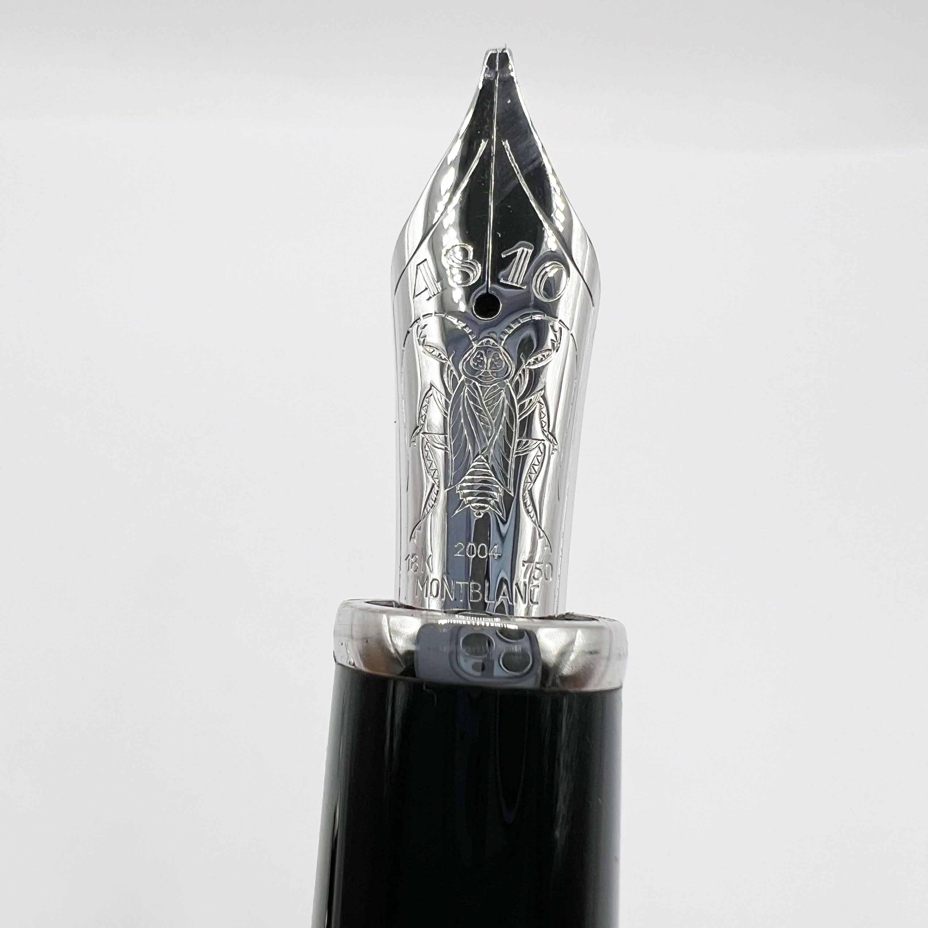 Montblanc Franz Kafka Writers Series Limited Edition Fountain Pen - Broad 18kt Gold  Nib