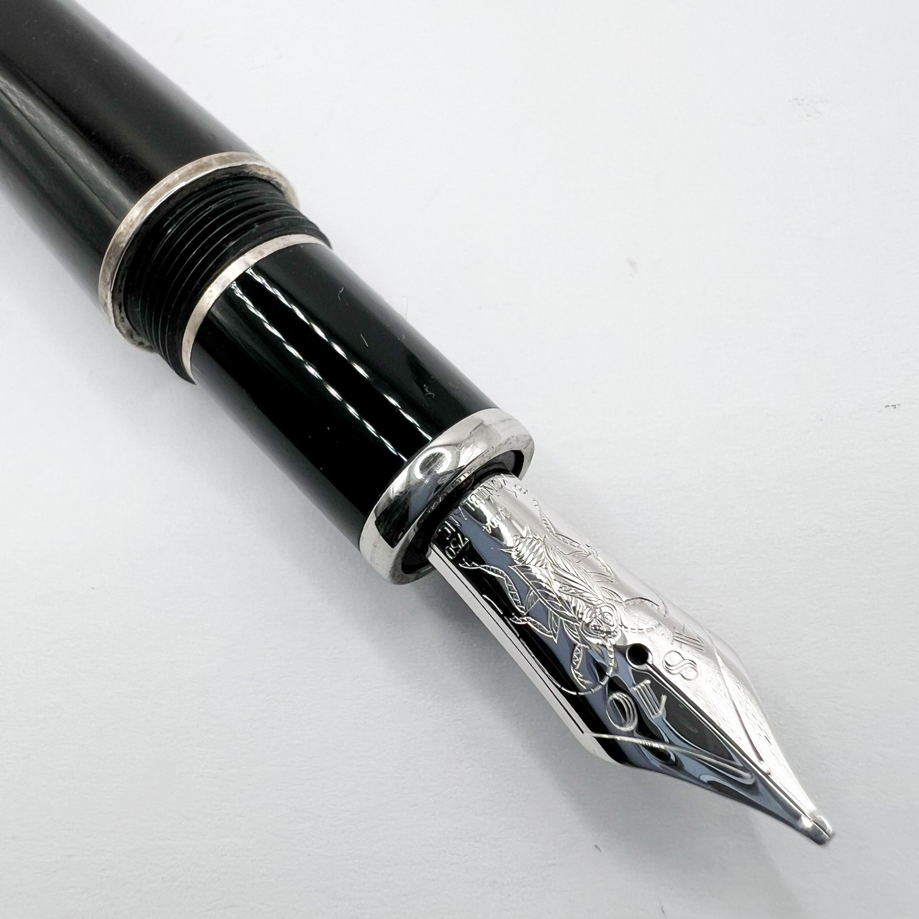 Montblanc Franz Kafka Writers Series Limited Edition Fountain Pen - Broad 18kt Gold  Nib