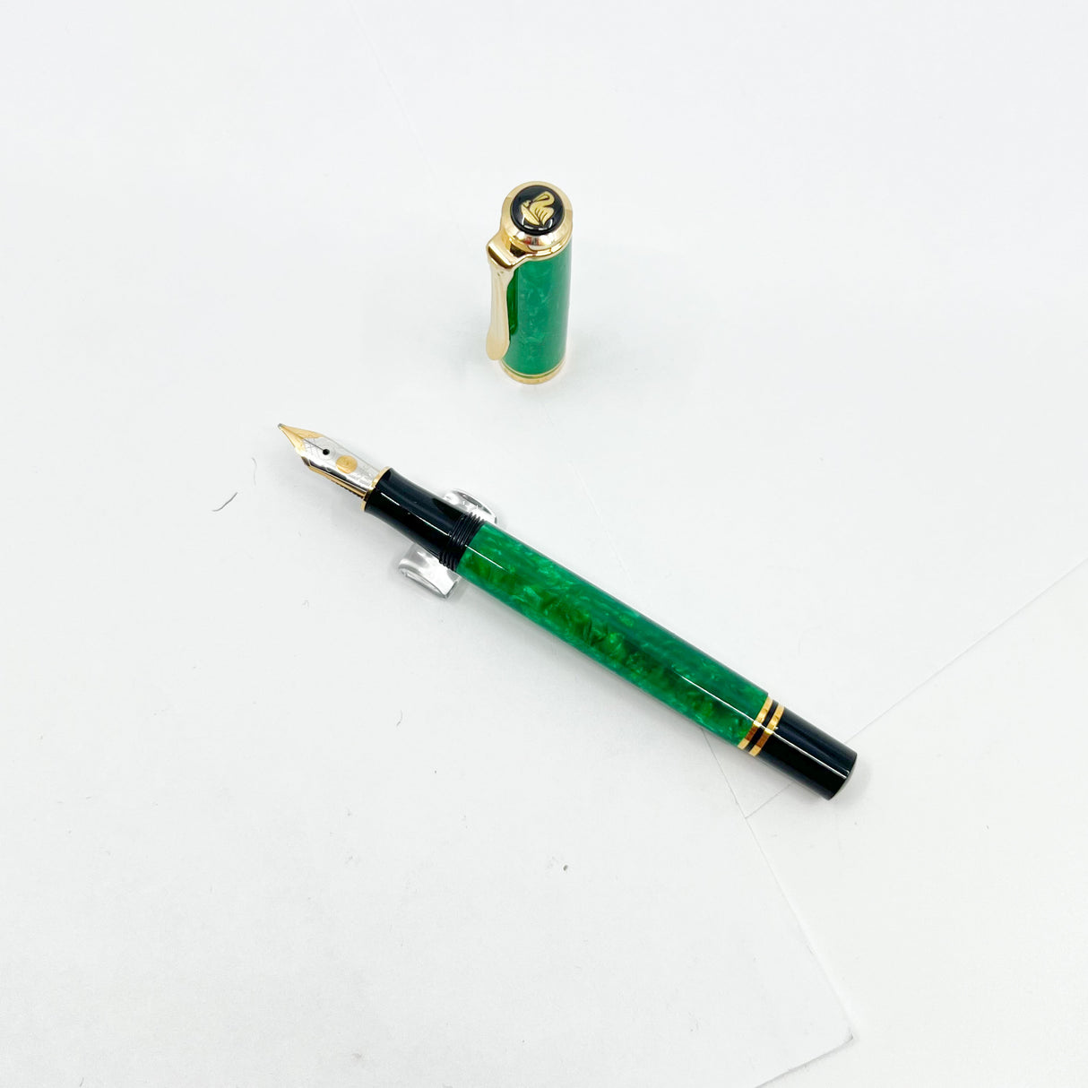 Pelikan M320 Vibrant Green Mini Fountain Pen
