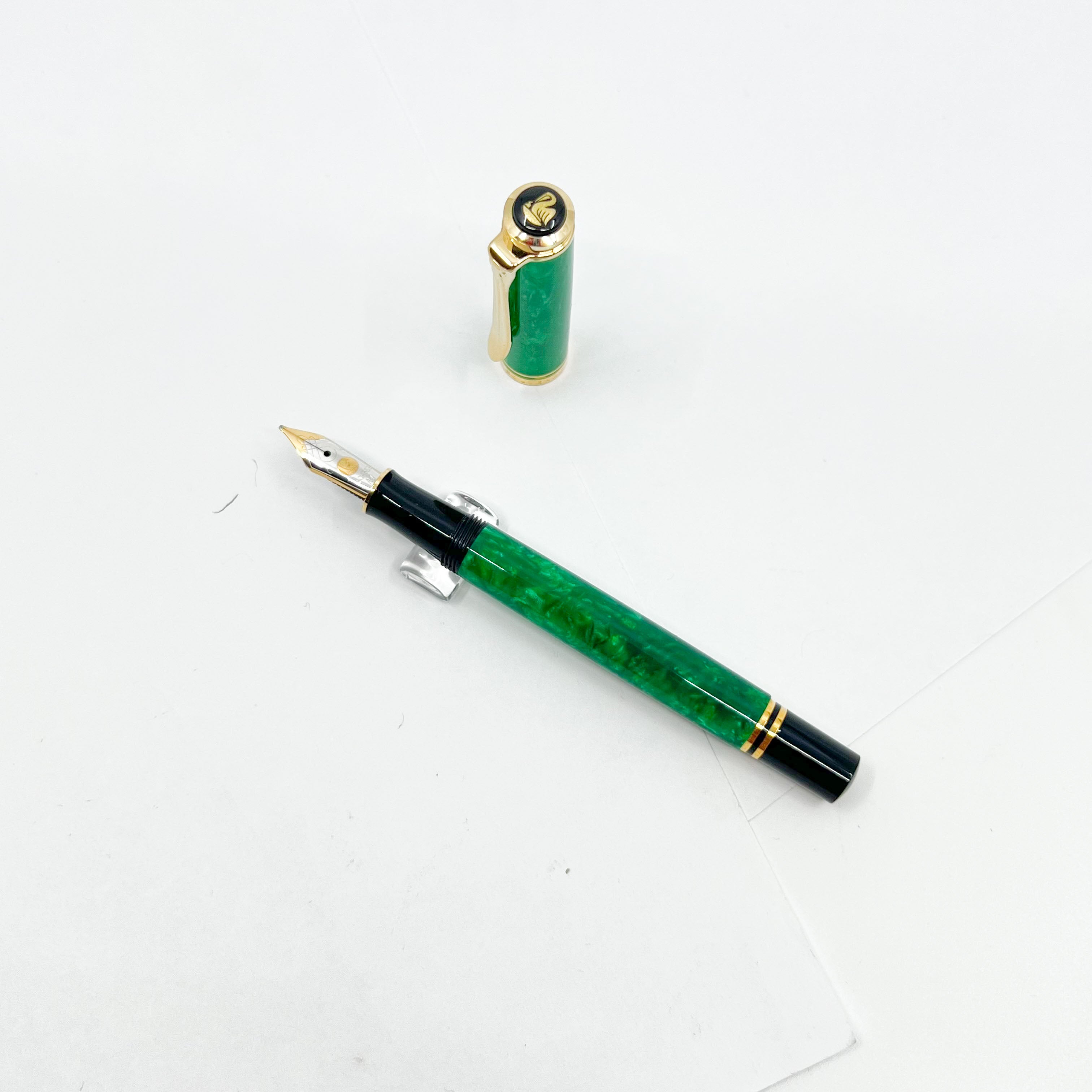 Pelikan M320 Vibrant Green Mini Fountain Pen