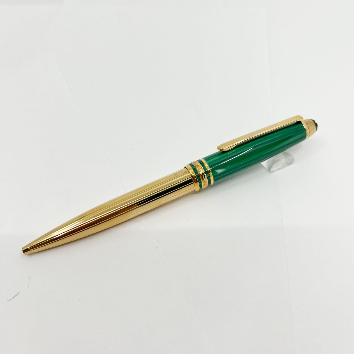 Montblanc Czar Nikolai Malachite Special Edition Gold Vermeil Ballpoint Pen