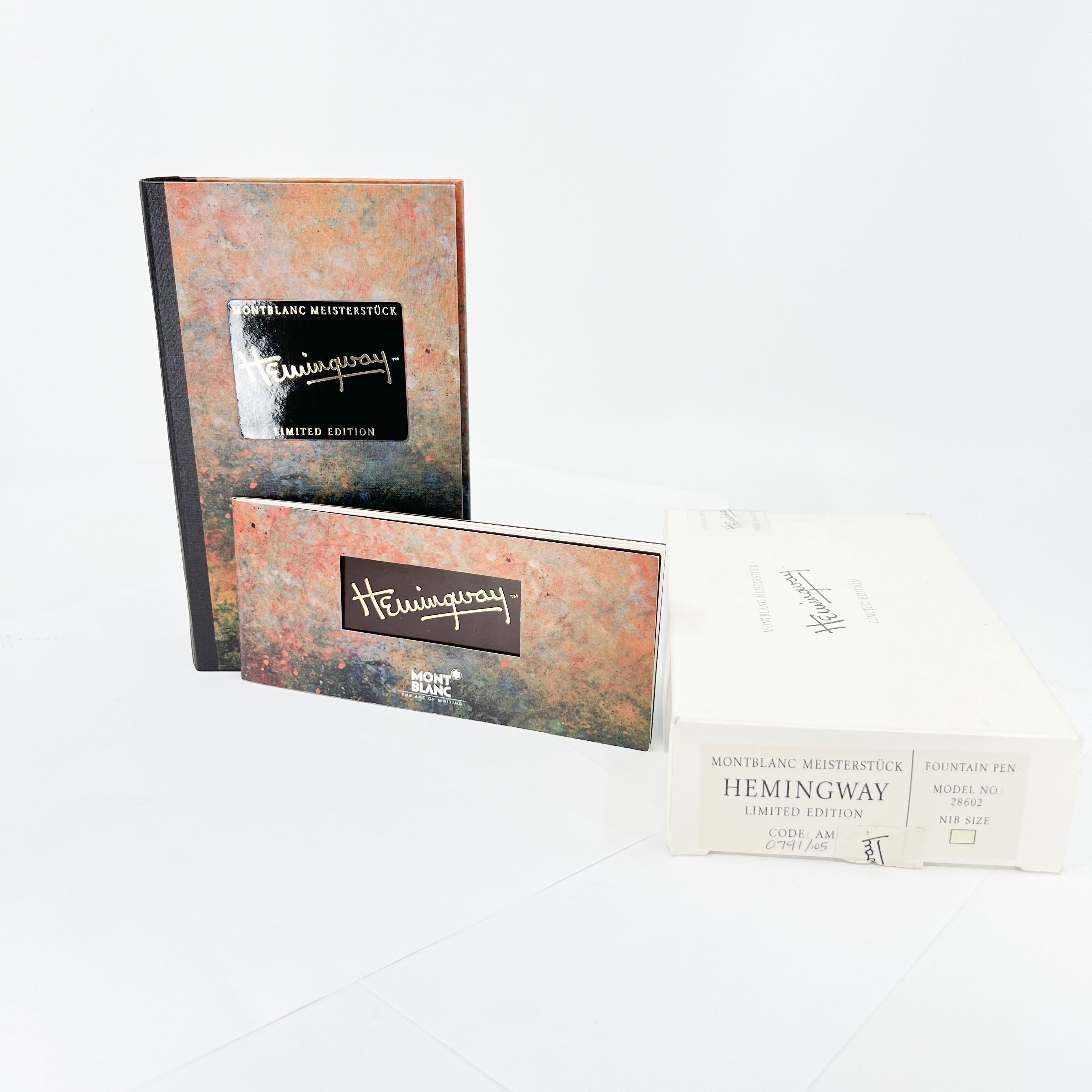 Montblanc Ernest Hemingway Writer Series Limited Edition Fountain Pen