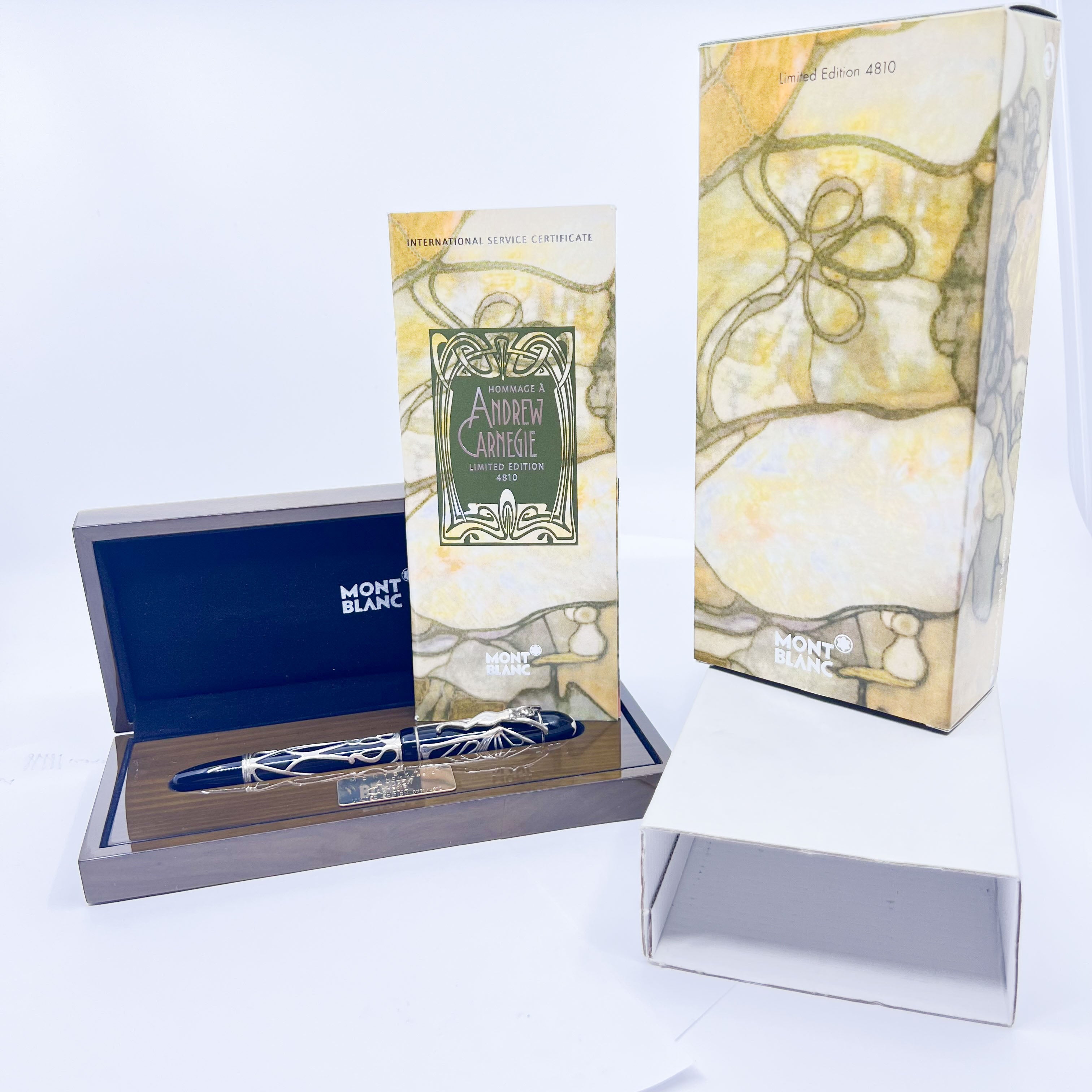 Montblanc Andrew Carnegie Patron of the Arts Limited Edition