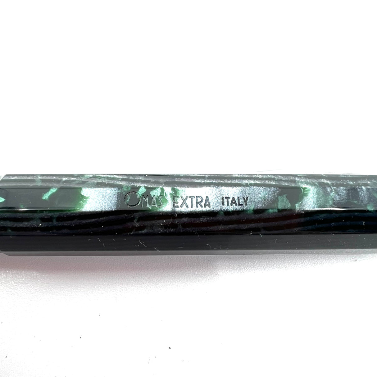 Omas Paragon Exquisite Celluloid Blue Ice Arco - Rollerball