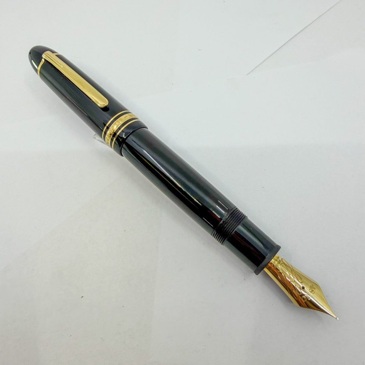 Montblanc Meisterstuck Special Edition Calligraphy #149 Flex Fountain Pen - Very Flexible Fine 18kt Gold Nib