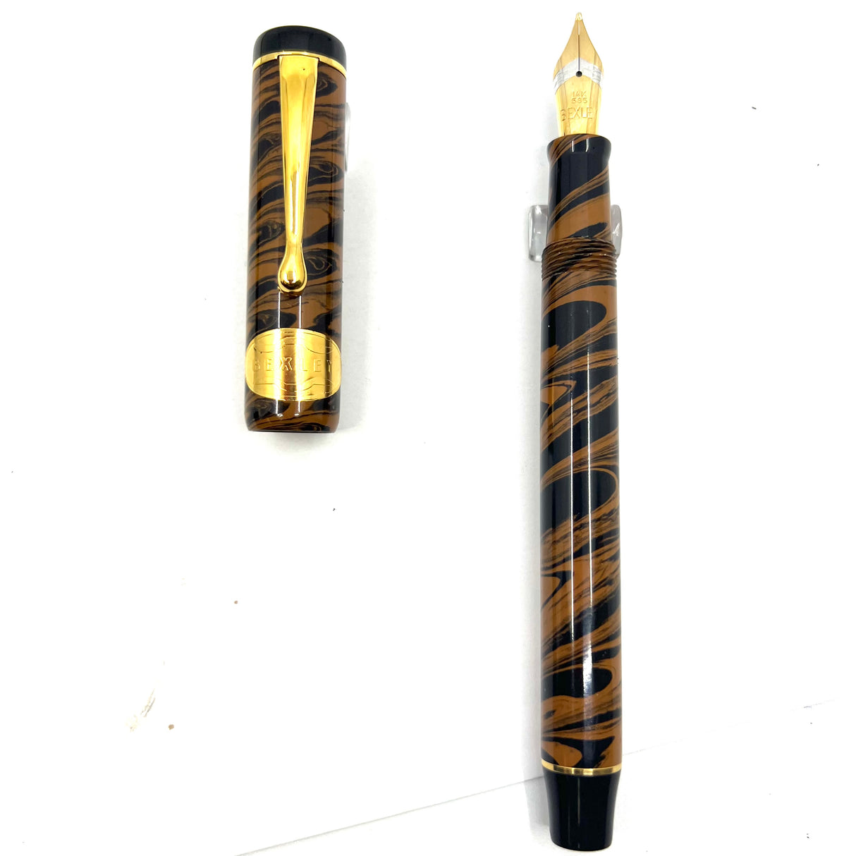 Bexley Ebonite Tobacco/Smoke 5th Anniversary Collection Fountain Pen