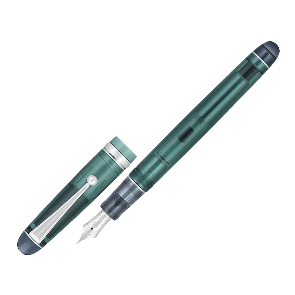 Pilot & Namiki Custom 74 Demonstrators Custom 74 Forest Green Demonstrator - Fountain Pen