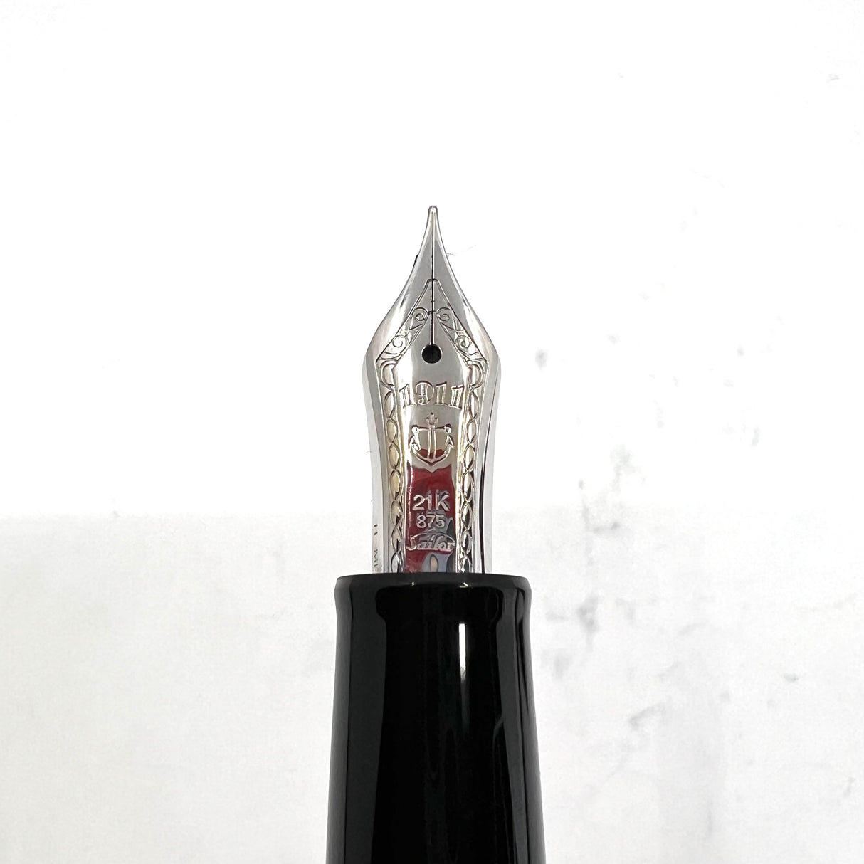Sailor 1911 Black REALO Silver Trim Fountain Pen