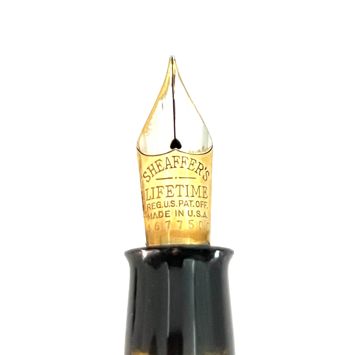 Sheaffer Senior Balance Celluloid Brown & Tan Striated Set