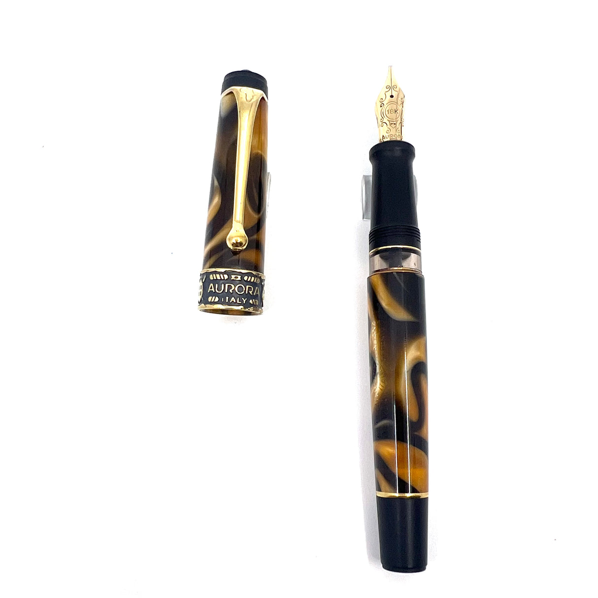 Aurora Afrika Limited Edition Fountain Pen #3365 - ITALIC 18kt Gold Nib
