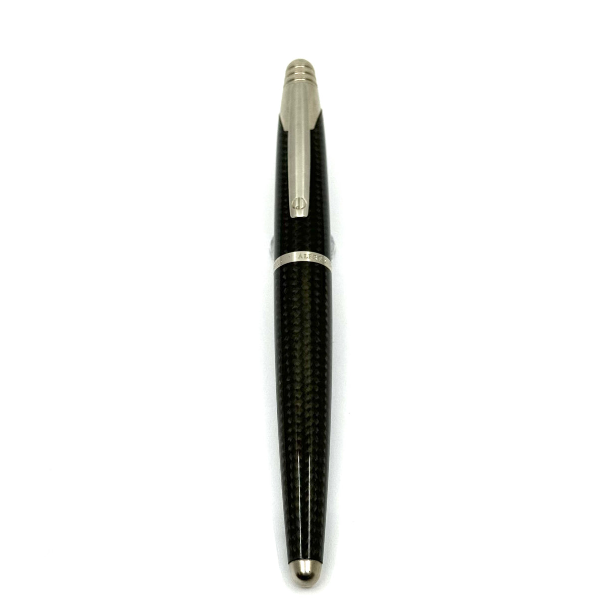 Dunhill AD2000 Carbon Fibre Large Fountain Pen - Fine 18kt Gold Nib