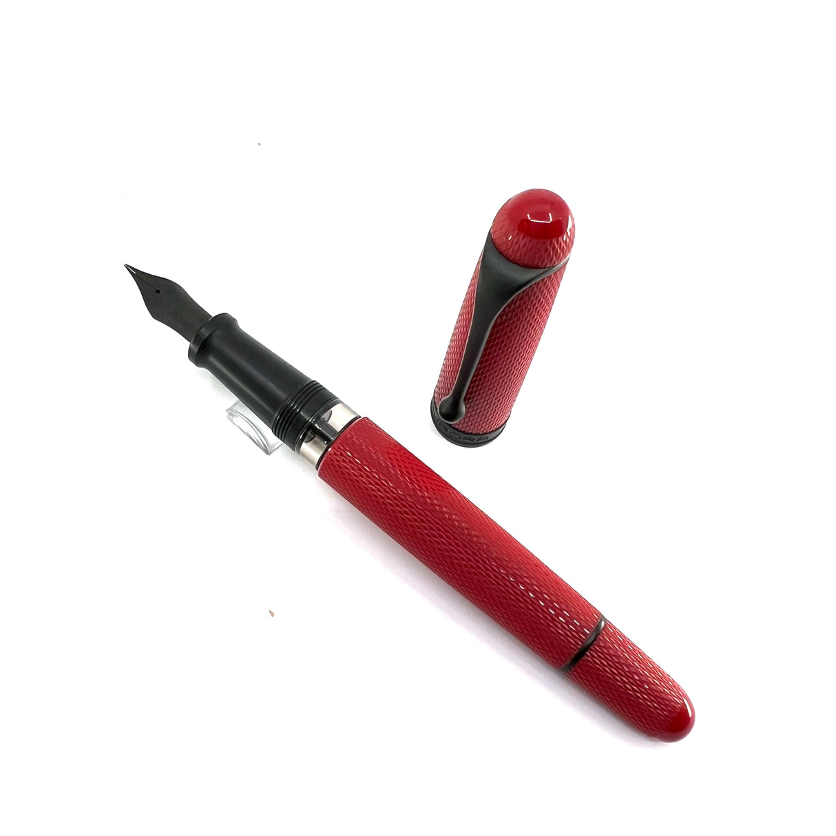 Aurora Red Mamba Limited Edition Fountain Pen - Fine 18kt PVD Treated Gold Nib