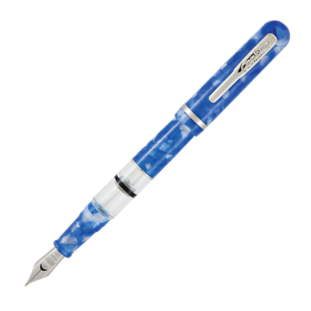 Conklin Heritage Word Gauge Blue - Fountain Pen