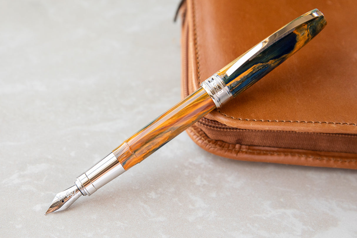 Visconti Van Gogh Impressionist Café Terrace at Night - Fountain Pen