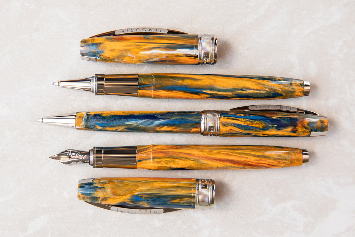 Visconti Van Gogh Impressionist Café Terrace at Night - Rollerball