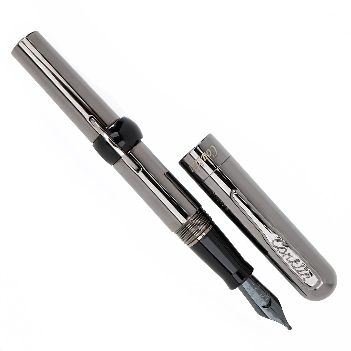 Conklin Mark Twain Gunmetal Crescent Limited Edition (1898) Fountain Pen