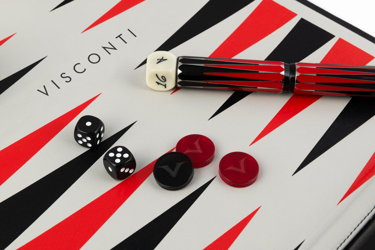 Visconti Backgammon w/Doubling Cube Limited Edition - Fountain Pen