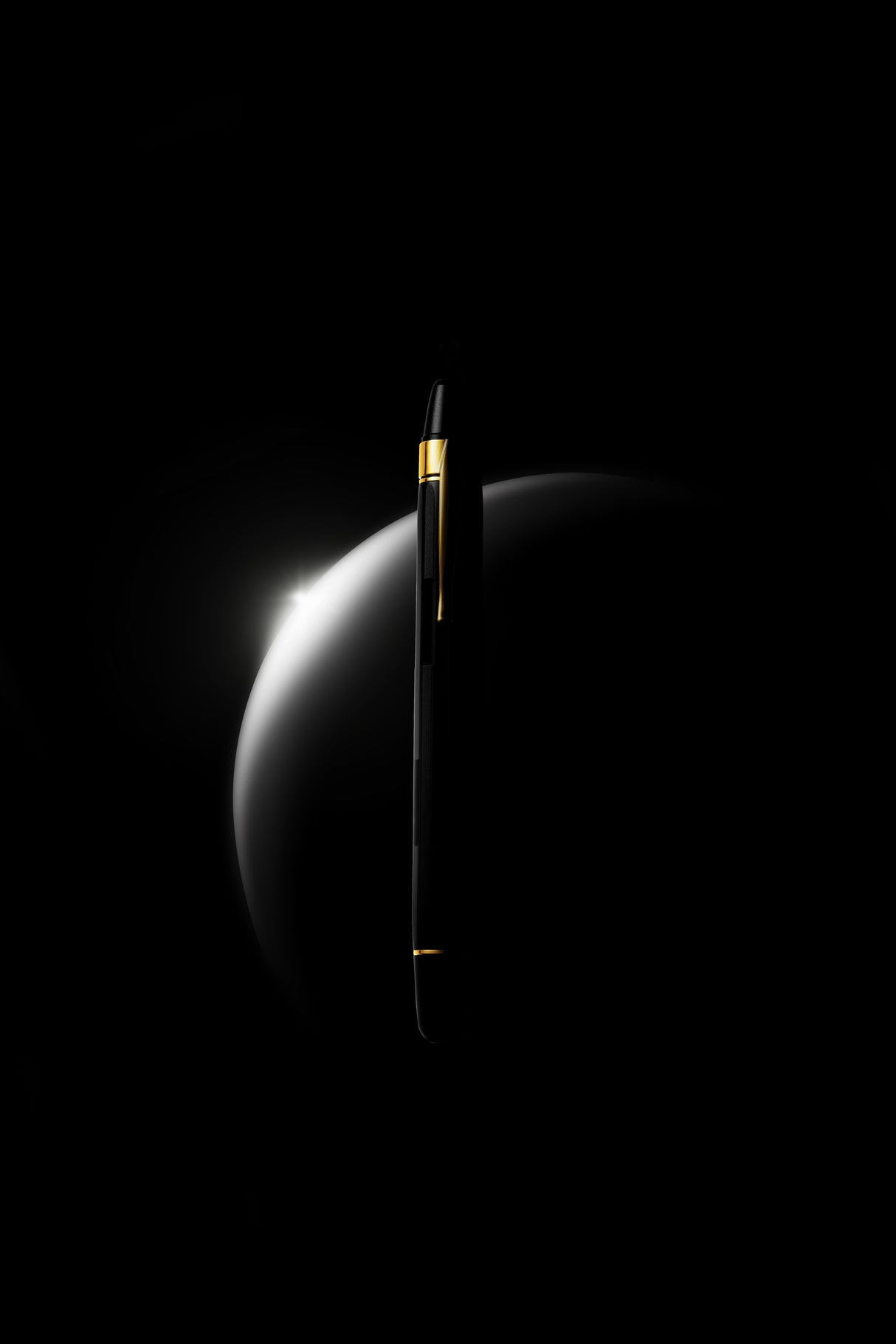 Nahvalur Eclipse Black Gold - Fountain Pen