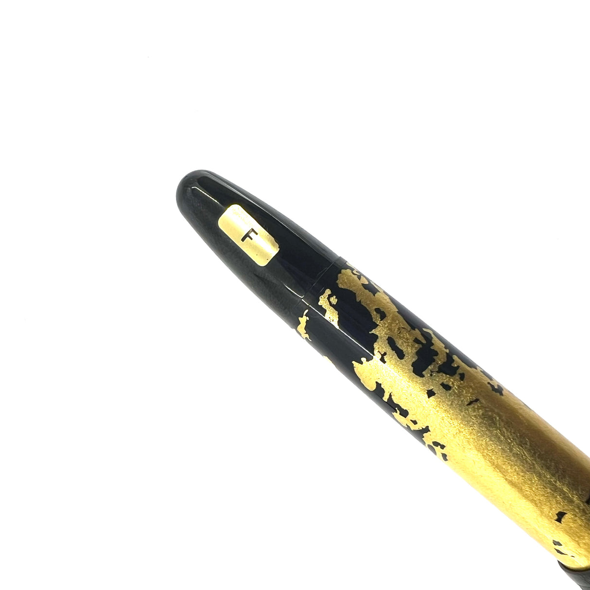 Montblanc Meisterstuck Calligraphy Gold Leaf Solitaire LeGrand Special Edition Fountain Pen - Semi-Flex Fine 18kt Gold Nib