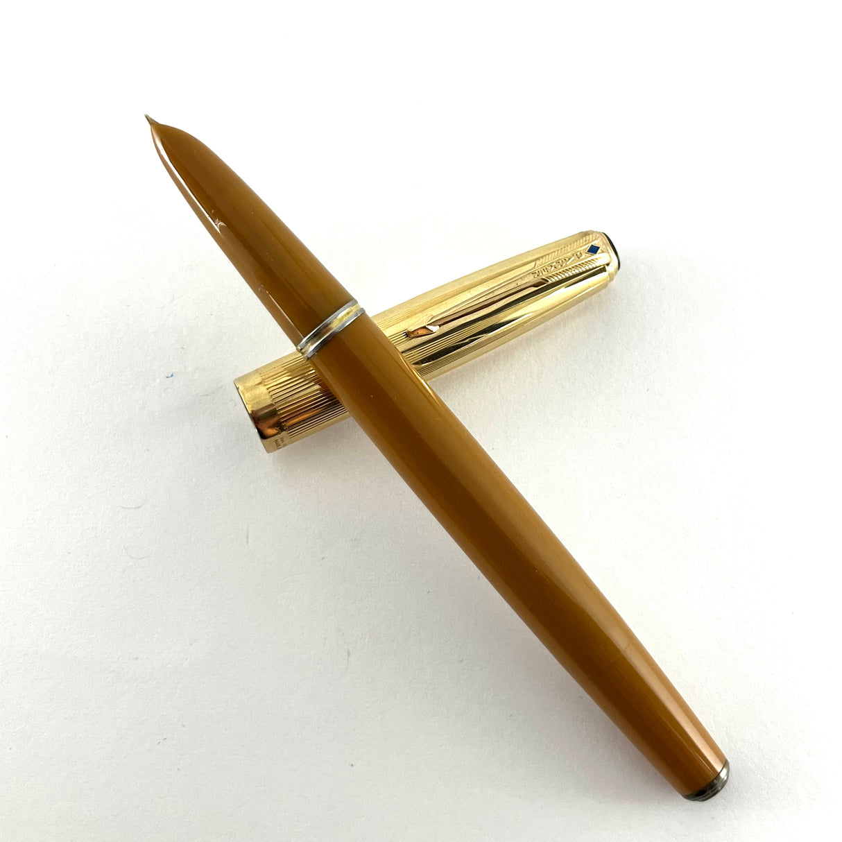 Parker Vacumatic 1945 Yellowstone Mustard #51 Fountain Pen