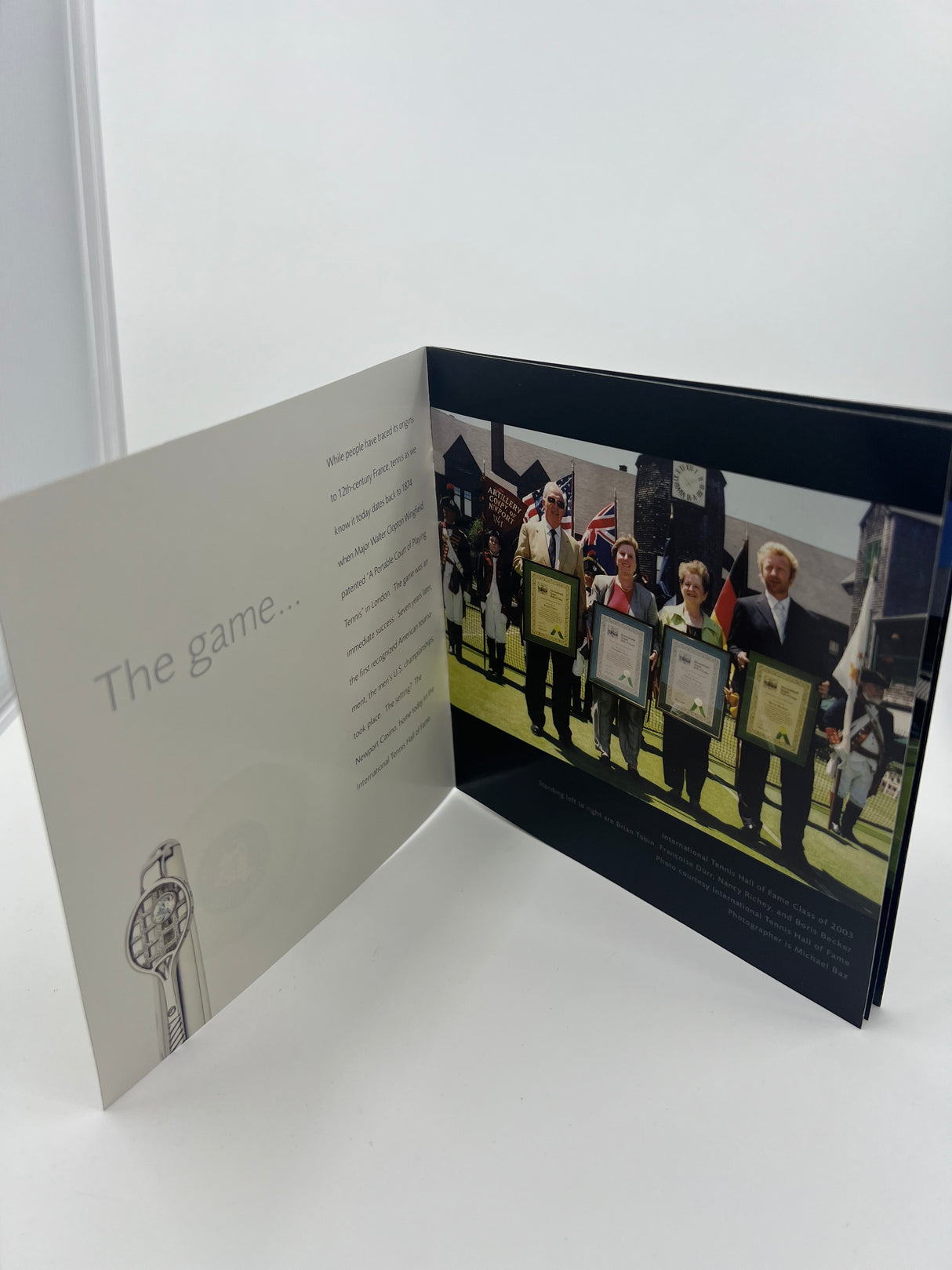 Cross Tennis Hall of Fame Sterling Silver Limited Edition Fountain Pen - Medium 18kt Gold Nib