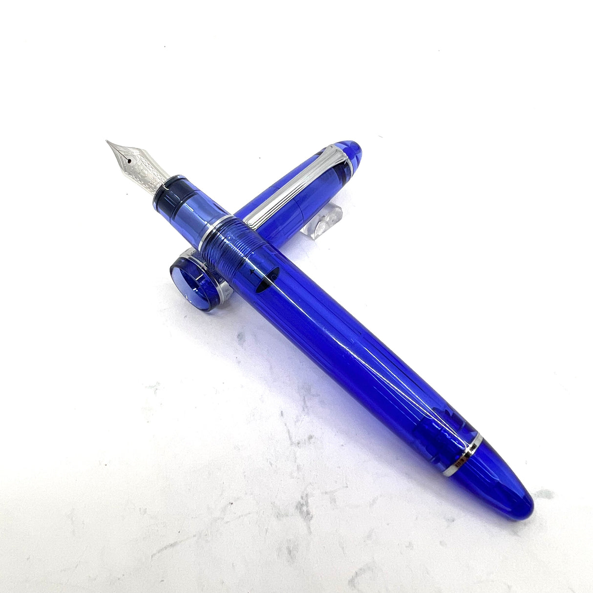 Sailor 1911 Large Blue Moon Transparent Fountain Pen