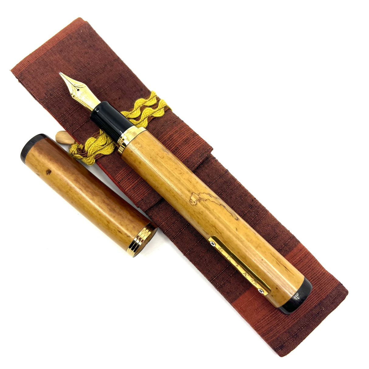 Sailor Susutake Smoked Bamboo Fountain Pen - Naginata Togi 21K RARE King Eagle nib!!