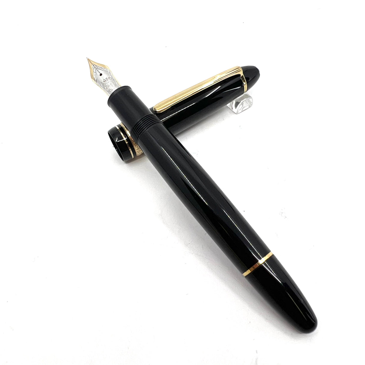 Montblanc Meisterstuck Black Resin #147 LeGrand Traveler Fountain Pen