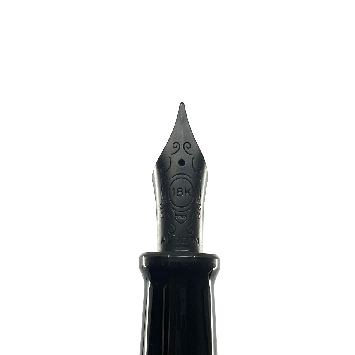 Aurora Black Mamba Limited Edition Fountain Pen - Fine 18kt PVD Treated Gold Nib