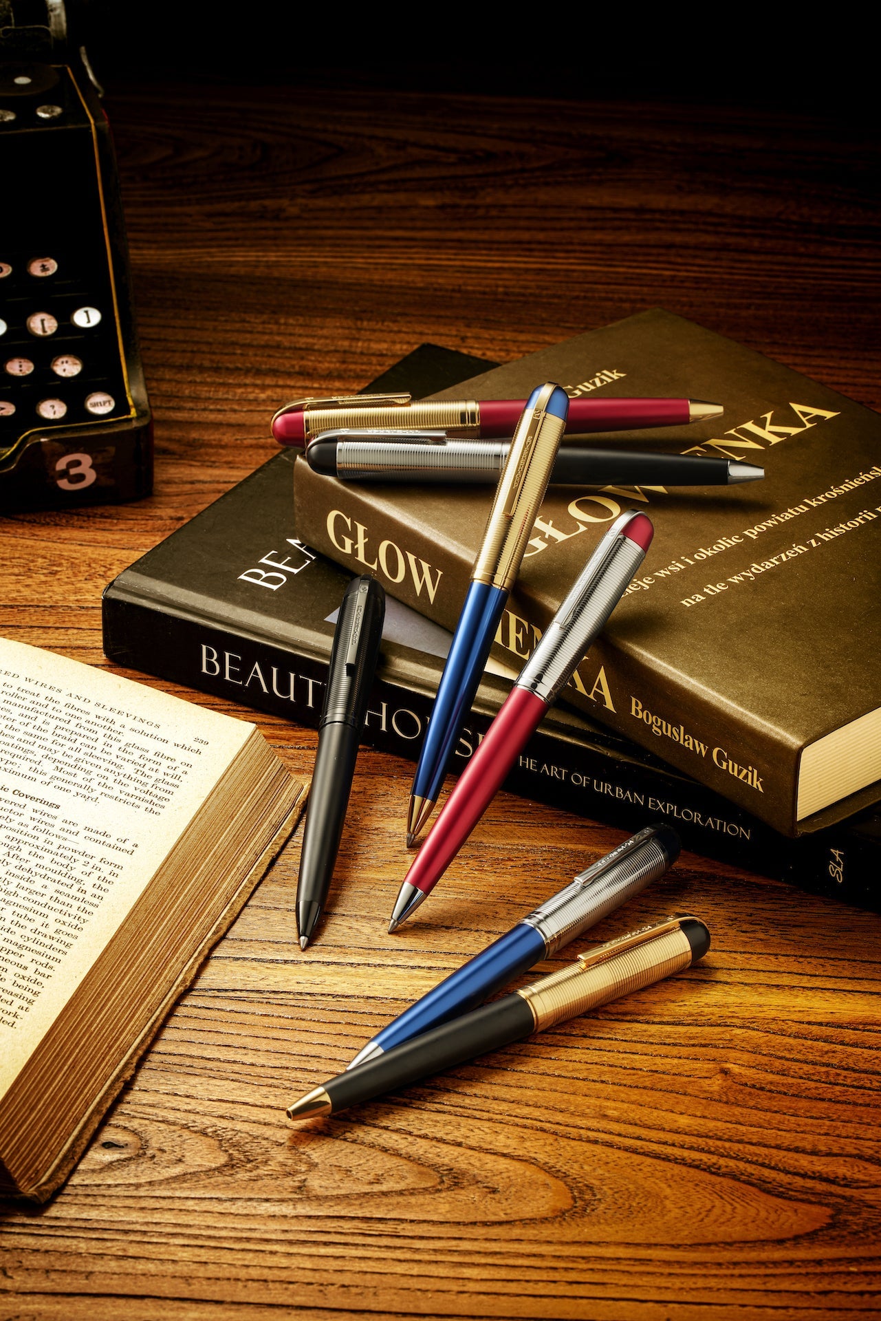 Wahl-Eversharp Skyline Blue Silver Cap - Ballpoint Pen