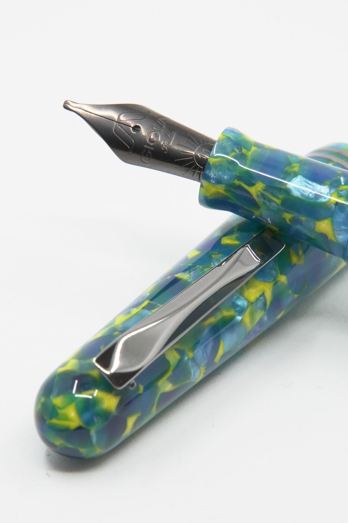 Gioia Metis Classic Blue Colibri - Fountain Pen