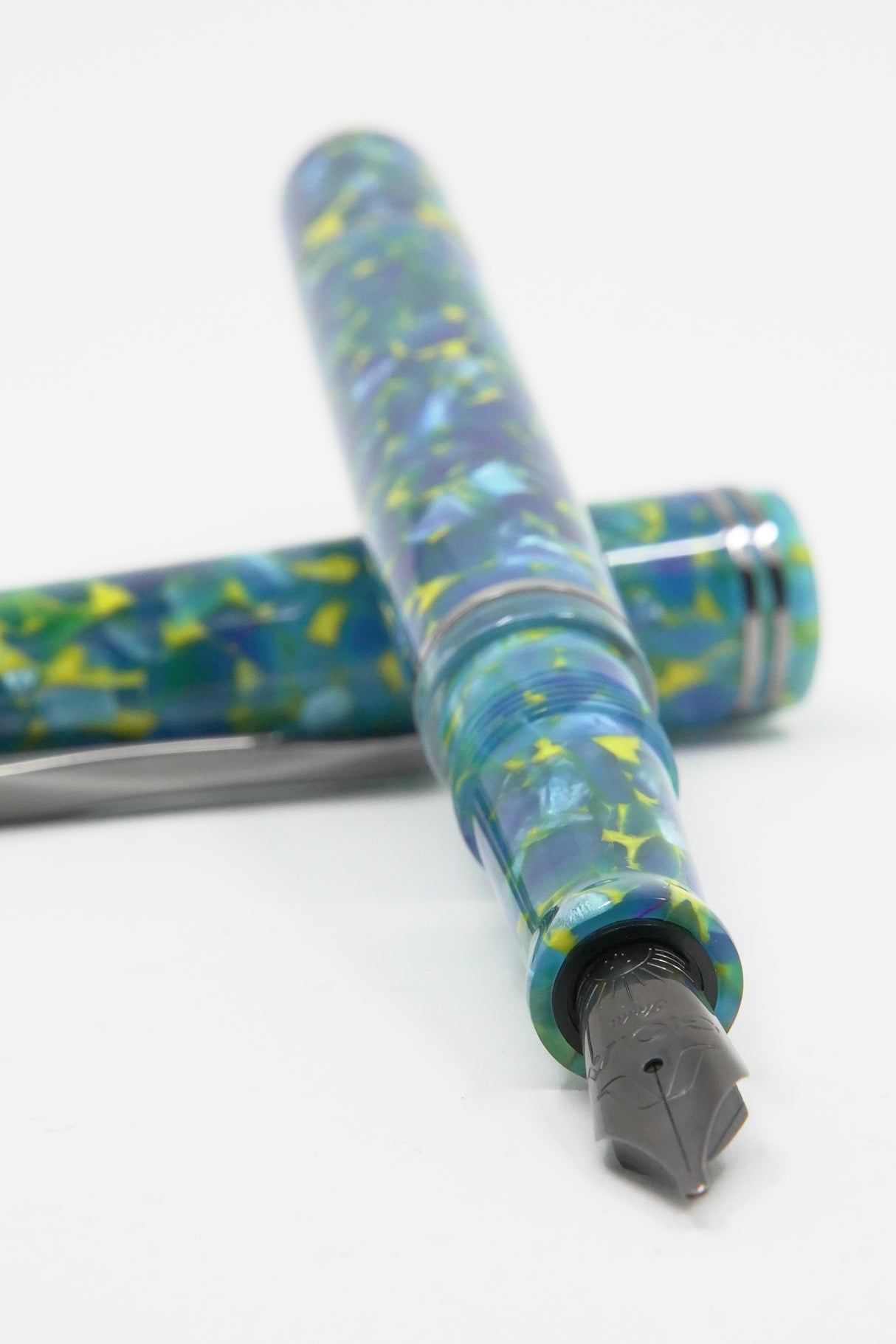 Gioia Metis Classic Blue Colibri - Fountain Pen