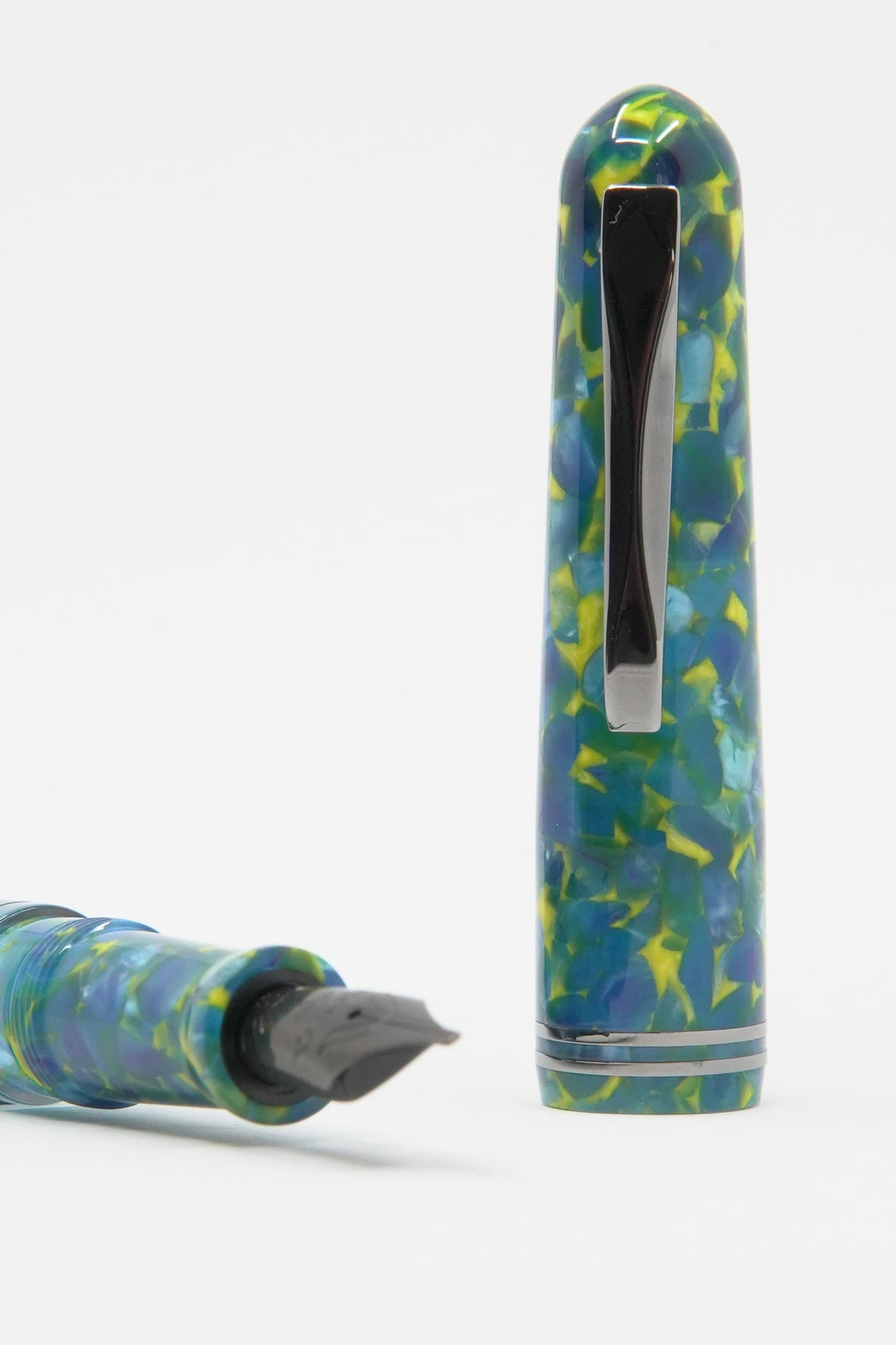 Gioia Metis Classic Blue Colibri - Fountain Pen