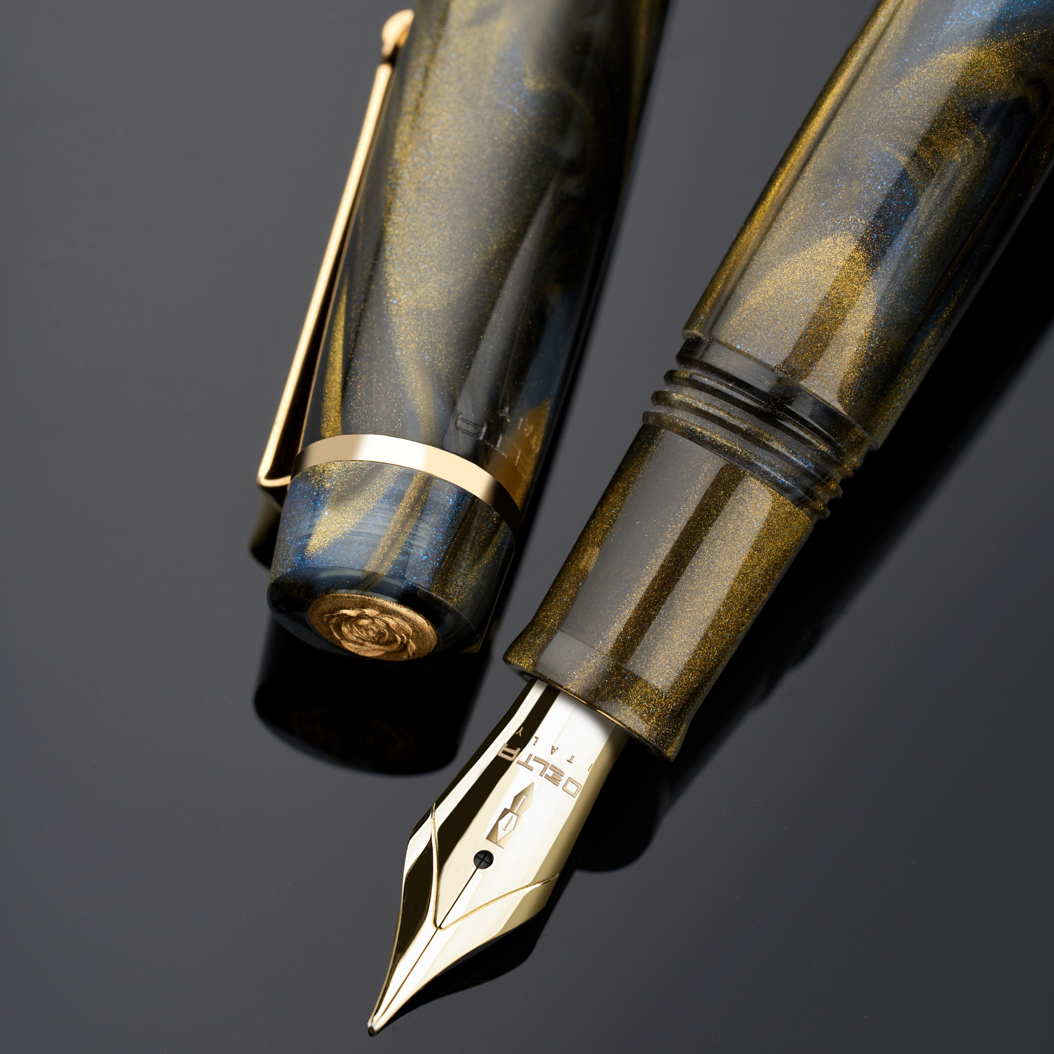 Delta Signs of The Time Renaissance Fountain Pen Collection