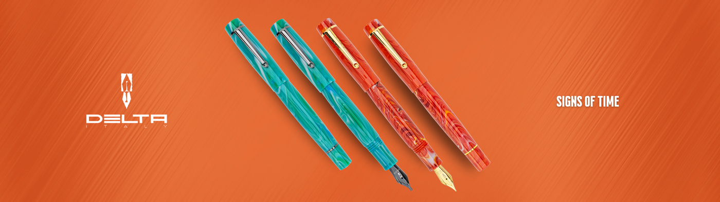 Delta Signs of Time Neoclassica Romanticismo Fountain Pen Collection