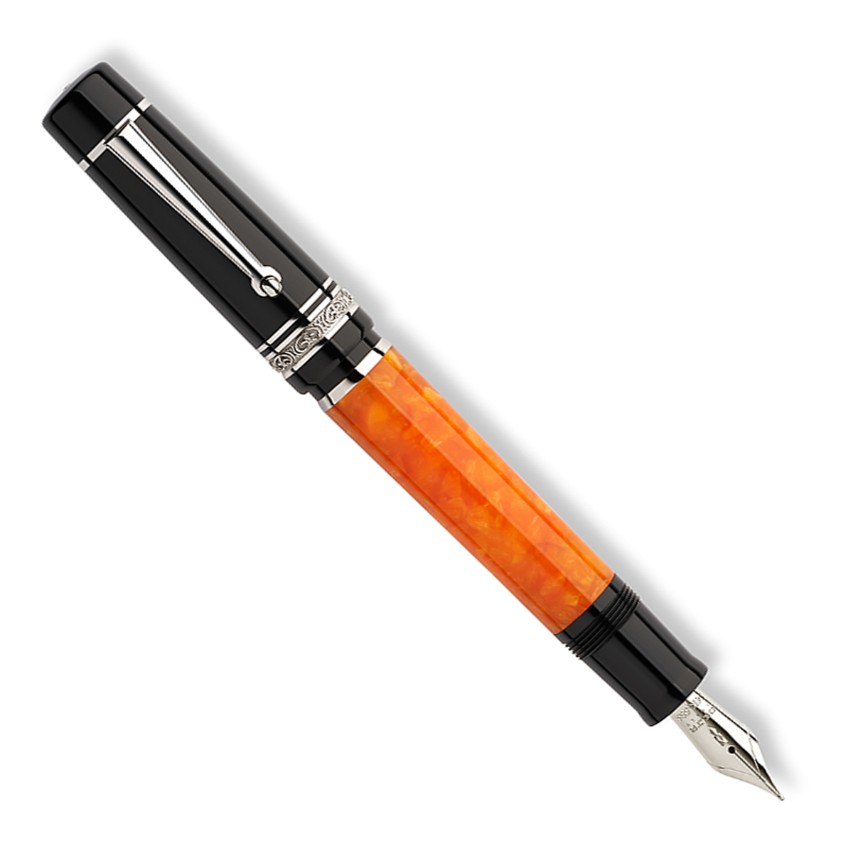 Delta DV Original Mid-Size Chrome Trim - Cartridge Fountain Pen