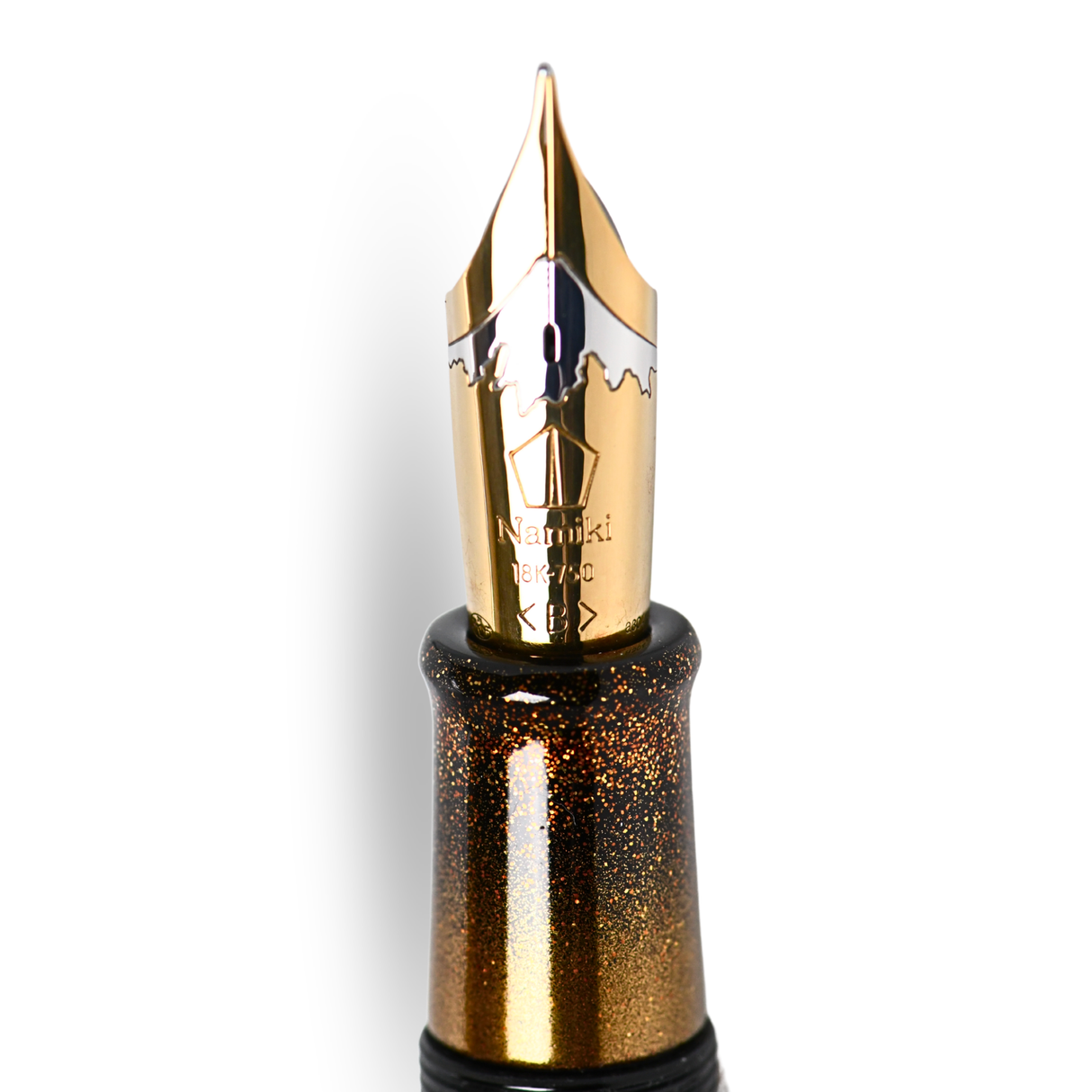 Namiki Emperor Double Dragon Maki-e Fountain Pen - Broad 18kt Gold Nib