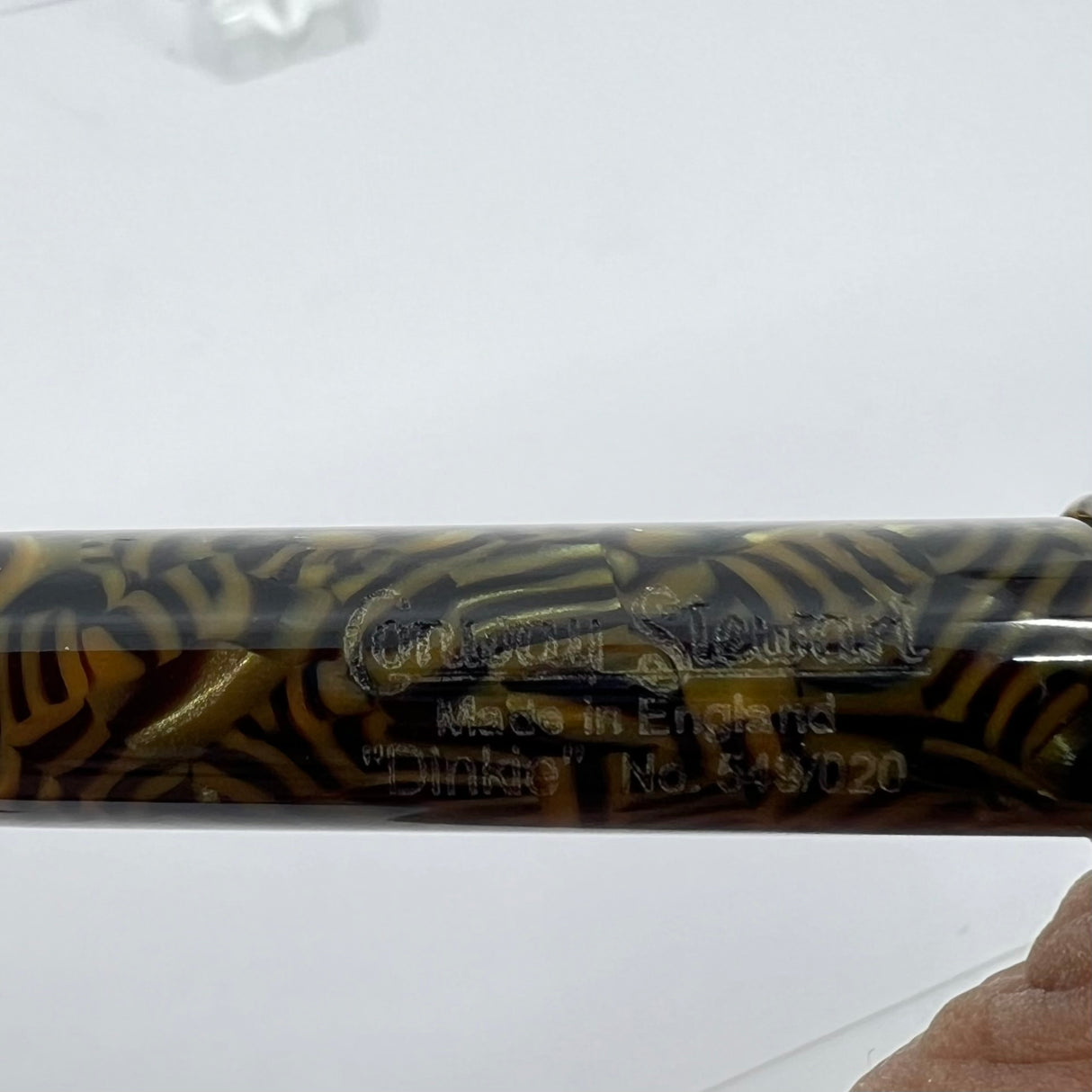 Conway Stewart Dinkie Tiger Eye Ballpoint Pen