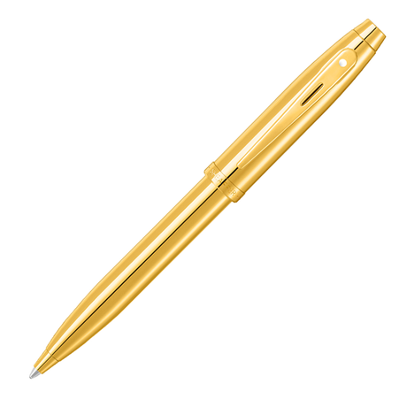 Sheaffer 100 PVD Gold w/PVD Gold Trim - Ballpoint Pen