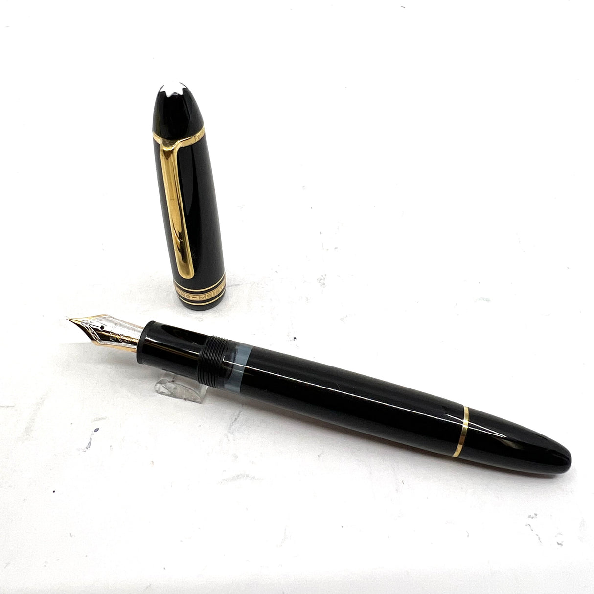 Montblanc Meisterstuck Black Resin #146 LeGrand Fountain Pen