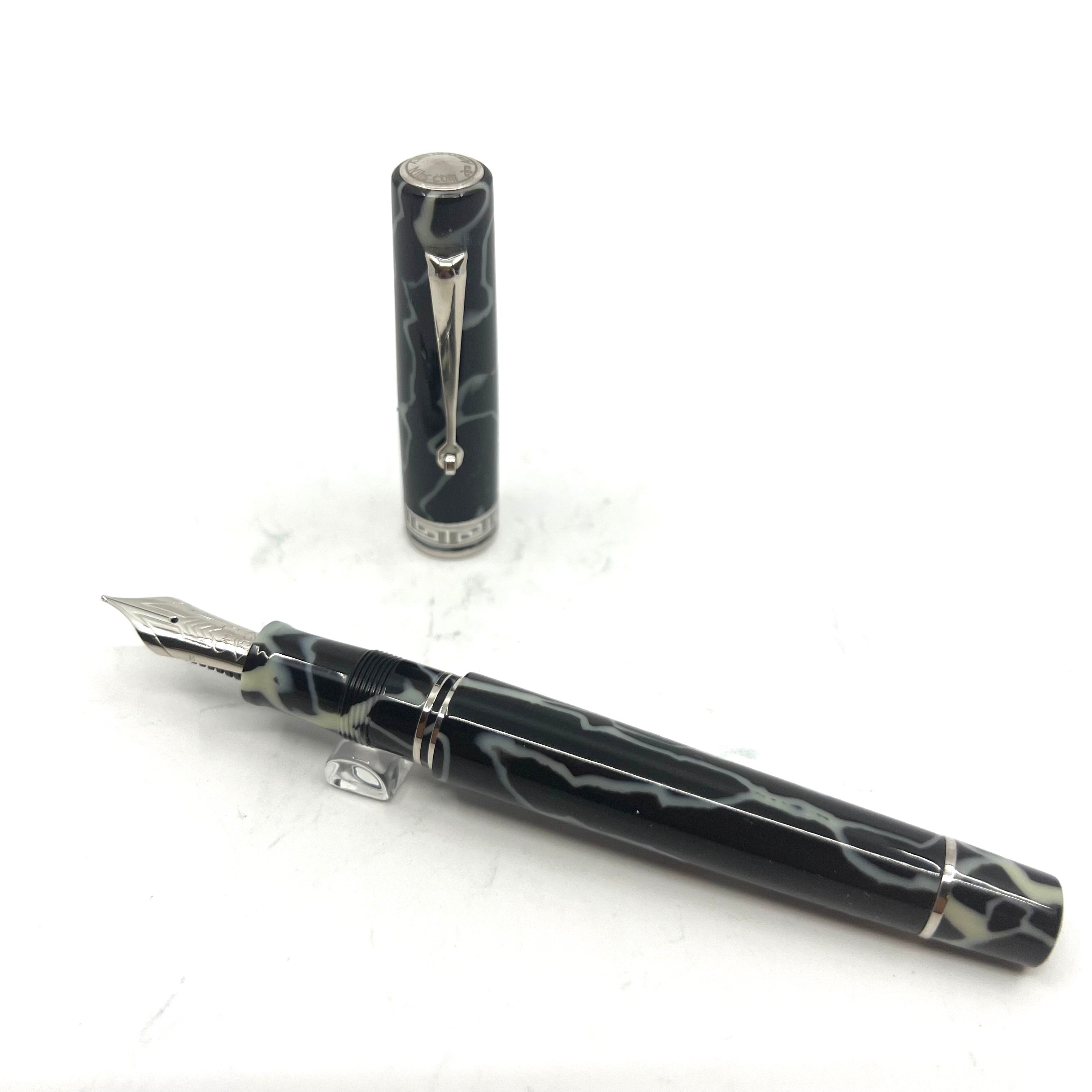 ASC Armando Simoni Club  Bologna Medio Wild Celluloid - Exclusive for Classic Fountain Pens - Only 26 Pens Produced