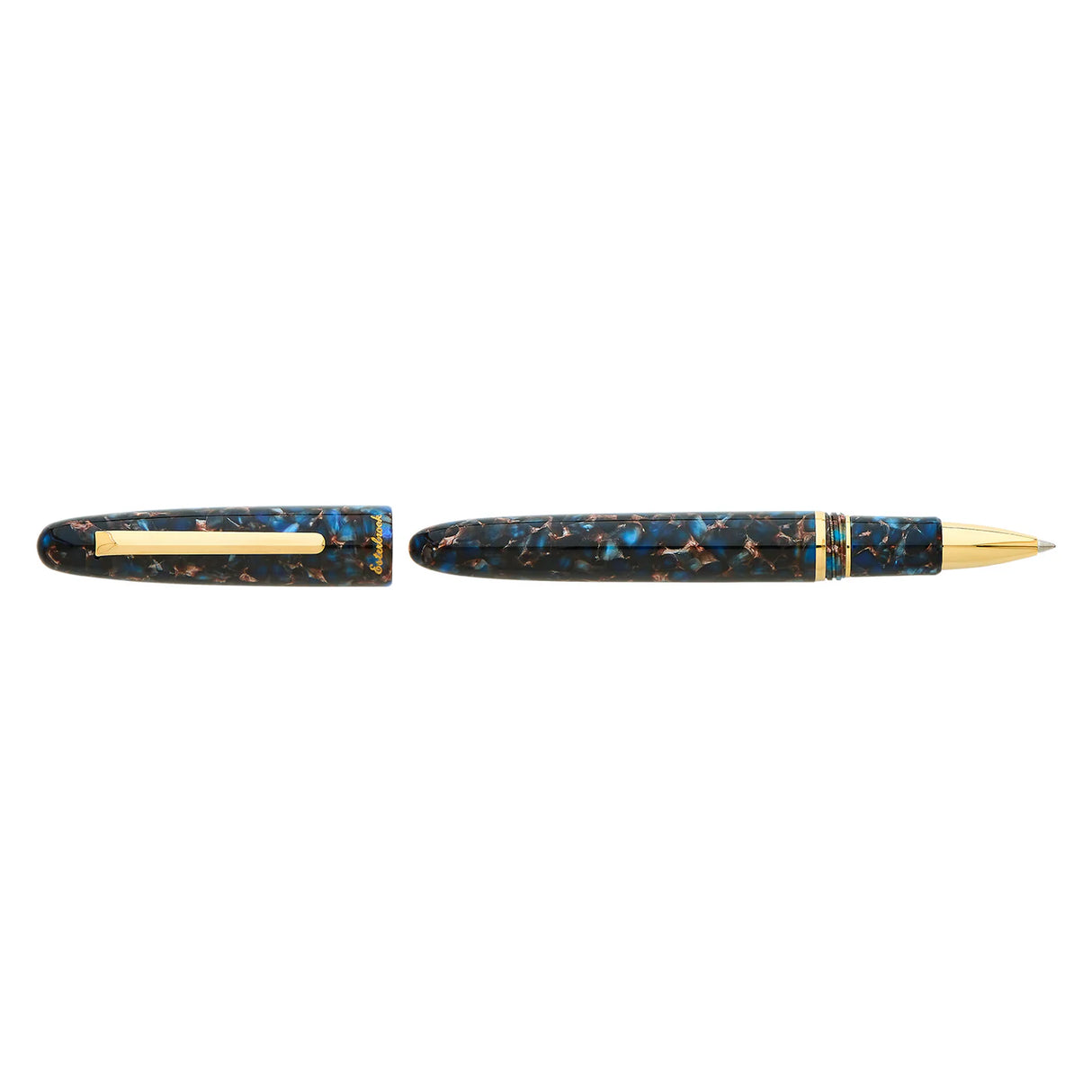 Esterbrook Estie Nouveau Bleu with Gold Trim - Rollerball