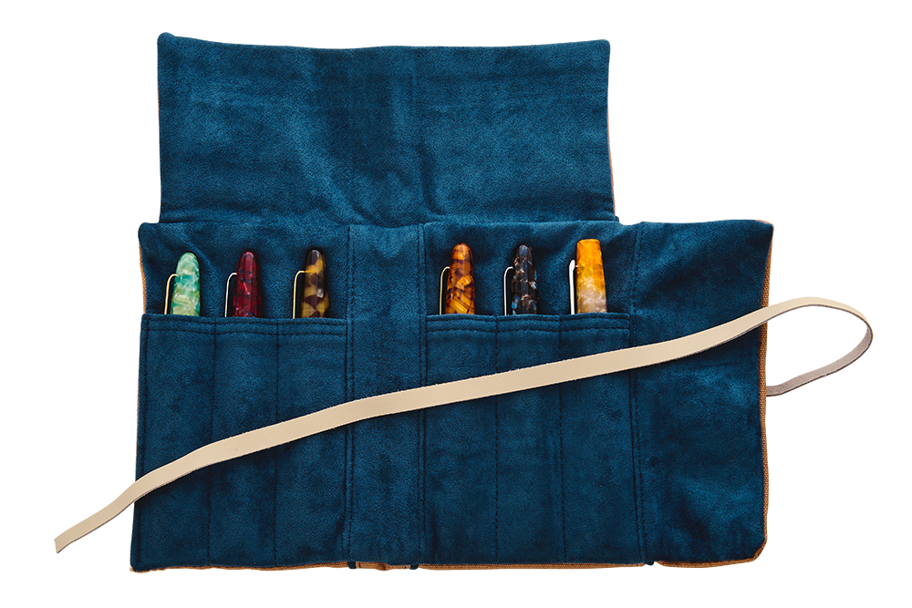 Esterbrook Travel Accessories Pen Roll Tan - Pen Wrap