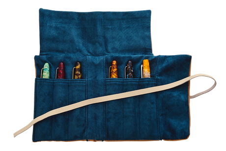 Esterbrook Travel Accessories Pen Roll Tan - Pen Wrap