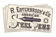 Esterbrook Esterbrook Accessories - Three 12cm x 7cm blotter cards - Blotting Paper