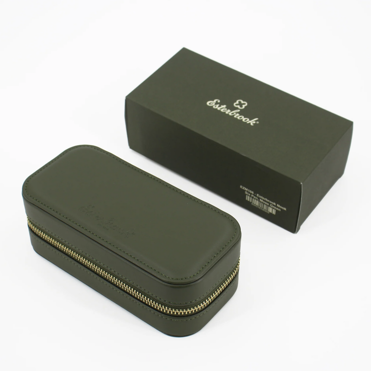 Esterbrook Pen Nook Moss Green Six Pen Collection